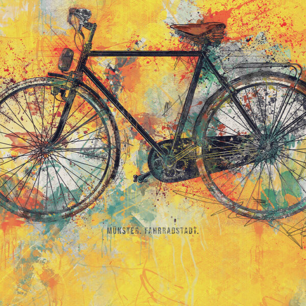 Münster Poster Fahrrad