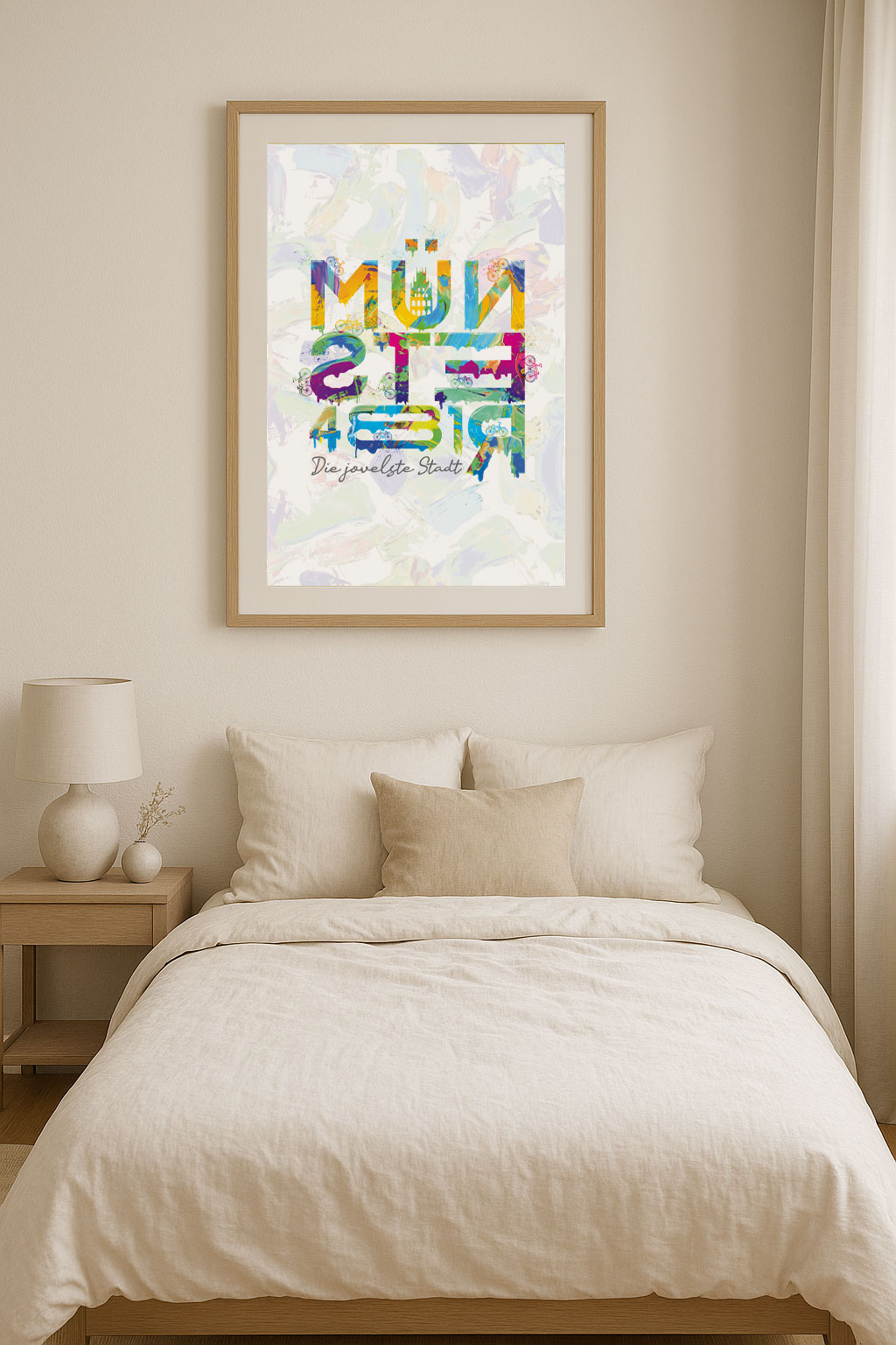 muenster-wandbild-schlafzimmer