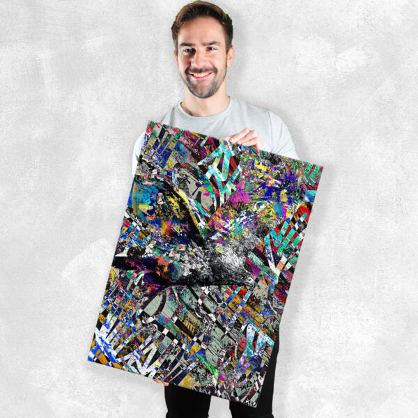Graffiti Fliegender Adler Wandbild