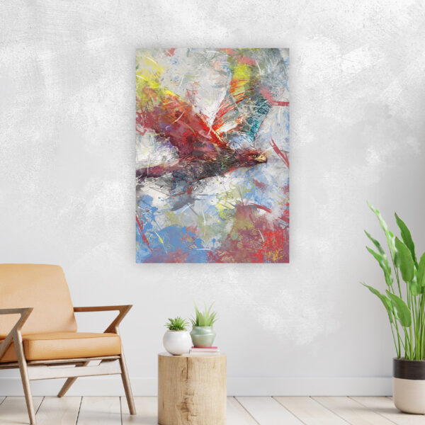 Fliegender Adler Wandbild – Bild 4