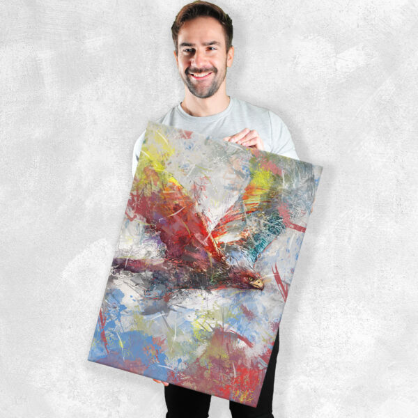Fliegender Adler Wandbild