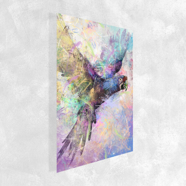 Fliegender Papagei Wandbild – Bild 5