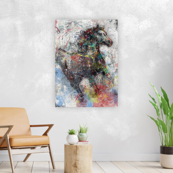 Galoppierendes Pferd Wandbild – Bild 4