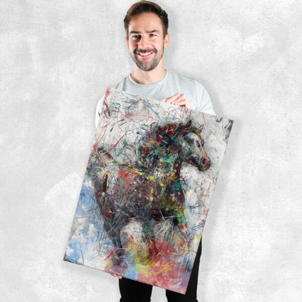 Galoppierendes Pferd Wandbild